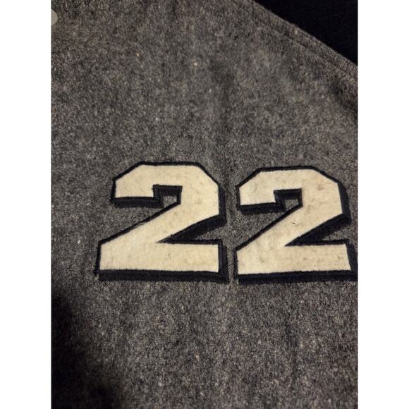 RARE Vintage Starter Emmitt Zone Smith NFL Dallas Cowboys Wool Jacket Large 90s - Picture 8 of 13